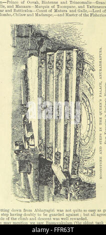 Dieses Buch gibt einen Überblick über Ceylon (Sri Lanka) im Jahr 1893 und bietet historische Einblicke in die Kultur, Wirtschaft und gesellschaftlichen Bedingungen der Region während des späten 19. Jahrhunderts. Stockfoto