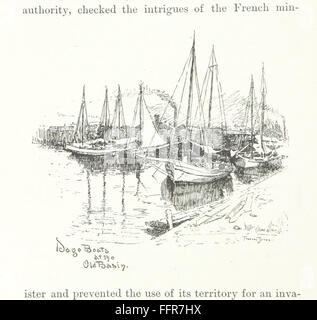 Dieses Vintage-Buch mit dem Titel „New Orleans; the Place and the People“ bietet eine detaillierte Erkundung von New Orleans mit Schwerpunkt auf Kultur, Menschen und Geschichte. Das Werk enthält Illustrationen von F. E. Jones, die die Wahrzeichen der Stadt, die Bewohner und die lebendige Atmosphäre darstellen. Stockfoto