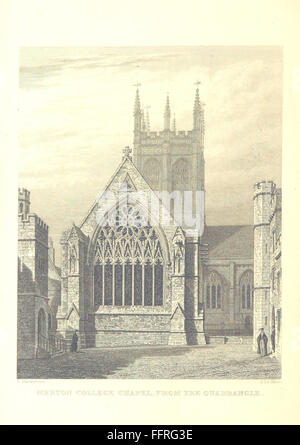 Dieses Handbuch bietet ausführliche Informationen für Besucher von Oxford, einschließlich seiner Geschichte, Architektur und bemerkenswerten Sehenswürdigkeiten, begleitet von Illustrationen zu den Wahrzeichen der Stadt. Stockfoto