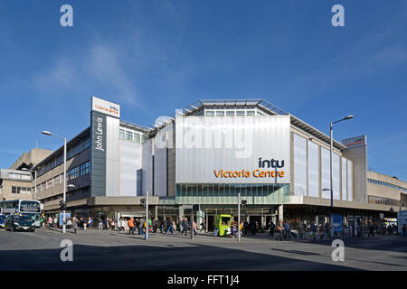 Renoviert, INTU, Victoria Center, Nottingham, England. Stockfoto