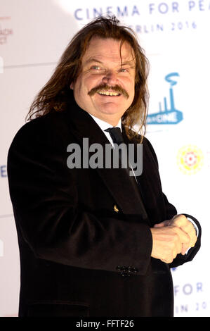 Berlin, Deutschland. 15. Februar 2016. Leslie Mandoki Teilnahme an das Kino für Frieden Gala 2016 im Konzerthaus am 15. Februar 2016 in Berlin, Deutschland. © Dpa/Alamy Live-Nachrichten Stockfoto