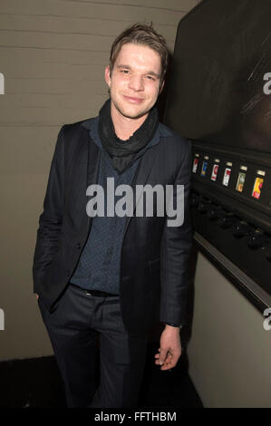 Berlin, Deutschland. 15. Februar 2016. Tobias Schenke an der stürmischen Montag Party 2016 während der 66. Berlin International Festival/Berlinale 2016 um Tanzbar Tausend auf 15. Februar 2016 in Berlin, Deutschland Film. © Dpa/Alamy Live-Nachrichten Stockfoto