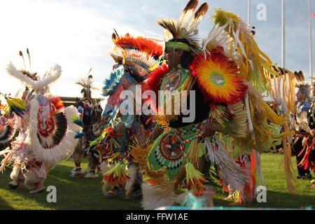 Shakopee Mdewakanton Sioux Gemeinschaft Wacipi Pow Wow, Native American dance Festival - 20.08.2011 - USA / Minnesota Stockfoto