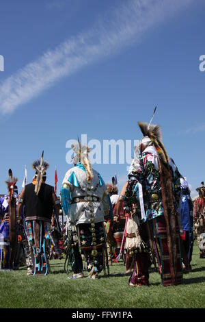 Shakopee Mdewakanton Sioux Gemeinschaft Wacipi Pow Wow, Native American dance Festival - 20.08.2011 - USA / Minnesota Stockfoto