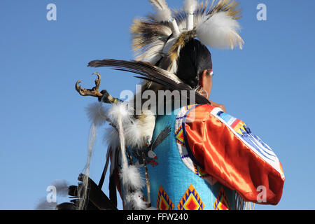 Shakopee Mdewakanton Sioux Gemeinschaft Wacipi Pow Wow, Native American dance Festival - 22.08.2011 - USA / Minnesota Stockfoto