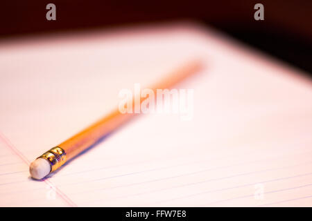 denke, Notizen Stockfoto