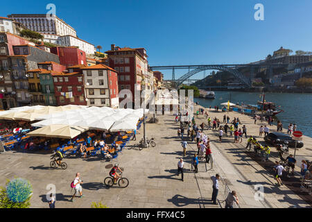 Das Dom Luis Brücke, Porto, Portugal, Europa. Stockfoto