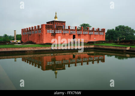 Gautama Buddha Geburt Platz in Lumbini, Nepal-Unesco-Welterbe Stockfoto