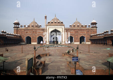 Aad 128990 - Jama Masjid, Agra, Uttar Pradesh, Indien Stockfoto