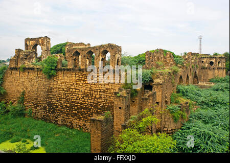 ASAR Mahal erbaut von Mohammed Adil Shah 1646 n. Chr. Bijapur, Karnataka, Indien Erbe Stockfoto