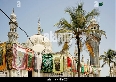 Haji Ali Dargah, Worli, Bombay Mumbai, Maharashtra, Indien Erbe Stockfoto