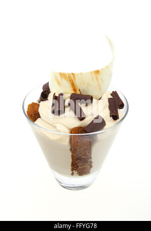 Tiramisu; Indien Stockfoto