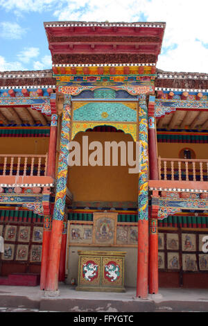 Hemis Kloster, eines der größten und bedeutendsten aller klösterlichen Einrichtungen Ladakh Leh Ladakh Jammu und Kaschmir Stockfoto