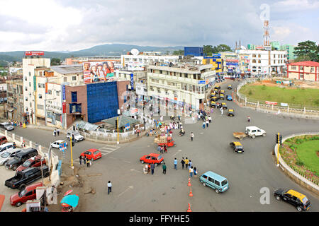 Antenne von shillong Stadt; Meghalaya; Indien - Hma 225746 Stockfoto