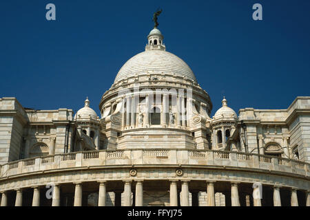 Victoria Denkmal; Kalkutta Calcutta; Westbengalen; Indien 10. Oktober 2009 Stockfoto