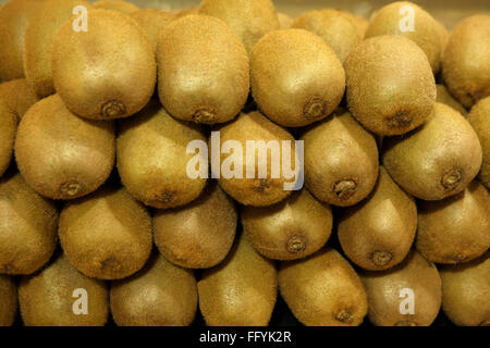 Kiwi Fruit Kiwifruit Chinesische Stachelbeere Gänsebeere Stockfoto