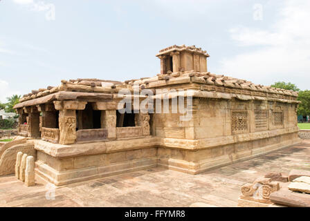 Lad Khan Tempel in Aihole, Karnataka, Indien Stockfoto