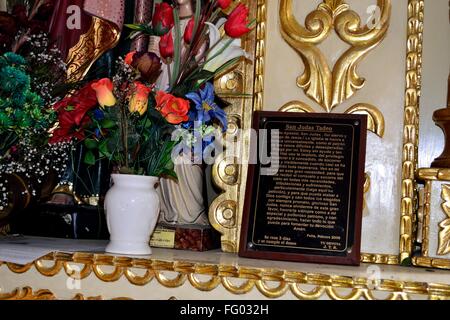 San Judas Tadeo - Basilika Virgen de Las Mercedes in PAITA. Abteilung von Piura. Peru Stockfoto