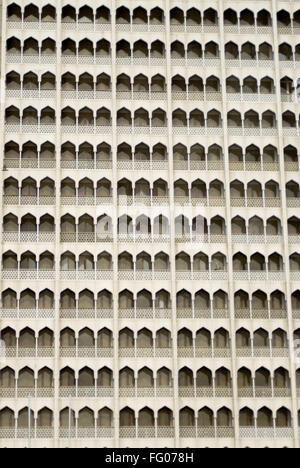 Windows von Hotel Taj Mahal Neubau am Bombay Mumbai, Maharashtra, India Stockfoto