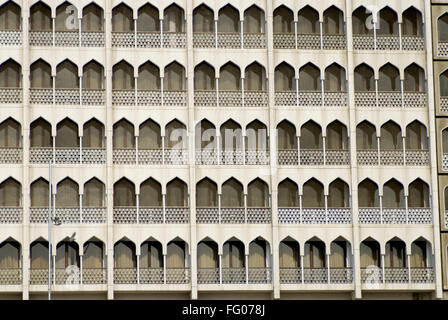 Windows von Hotel Taj Mahal Neubau am Bombay Mumbai, Maharashtra, India Stockfoto