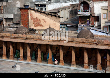 JAMA Masjid 1423 n. Chr.; Ahmedabad; Gujarat; Indien Stockfoto