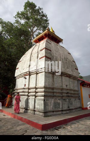 Vishwanath Tempel Uttarakhand Indien Asien Stockfoto