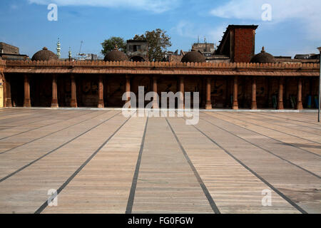 JAMA Masjid 1423 n. Chr.; Ahmedabad; Gujarat; Indien Stockfoto