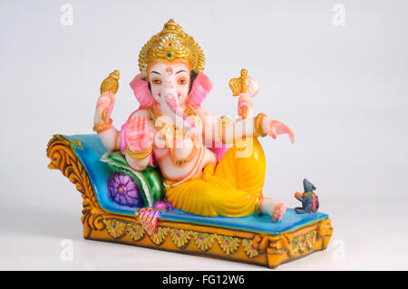 Statue von Lord Ganesh; Indien Stockfoto