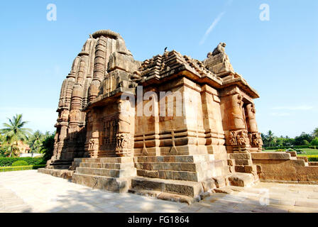 Raja Rani Tempel aus rotem gold Sandstein, Bhubaneswar, Orissa, Indien Stockfoto