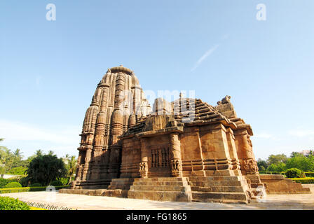 Raja Rani Tempel aus rotem gold Sandstein, Bhubaneswar, Orissa, Indien Stockfoto