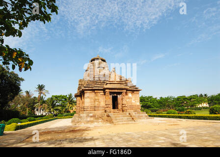 Raja Rani Tempel aus rotem gold Sandstein, Bhubaneswar, Orissa, Indien Stockfoto