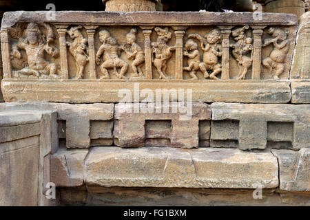 Jain Tempel Pattadakal Badami Karnataka Indien Asien Oktober 2010 Stockfoto