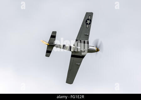 North American TF - 51D Mustang 44-84847 Stockfoto