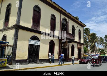 Club-Liberalen in PAITA. Abteilung von Piura. Peru Stockfoto