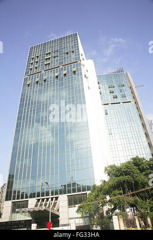 Wolkenkratzer, Cumbala Hill, Telefonzentrale Straße Dr. Gopalrao Deshmukh Marg, Shabd Straße Grant Straße Mumbai Maharashtra Stockfoto