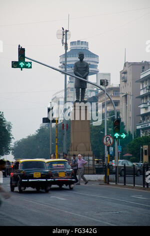 Statue von Sir Dinshaw Edulji Wacha; Bombay; Mumbai; Maharashtra; Indien 10 12 2009 Stockfoto