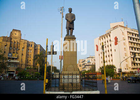 Statue von Sir Dinshaw Edulji Wacha; Bombay; Mumbai; Maharashtra; Indien 20 12 2009 Stockfoto