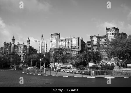 Majestätische Guest House und indischen mercantile Villa an; S P Mukherjee Chowk; Bombay; Mumbai; Maharashtra Stockfoto