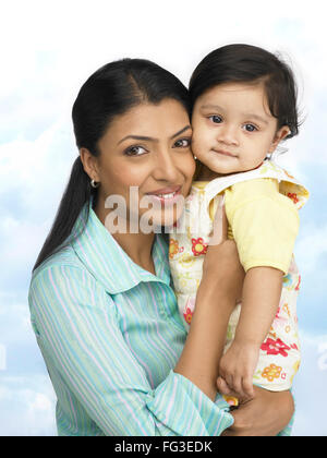 Mutter Baby, Frau Mädchen, Mutter Tochter, HERR#702O;702L Stockfoto
