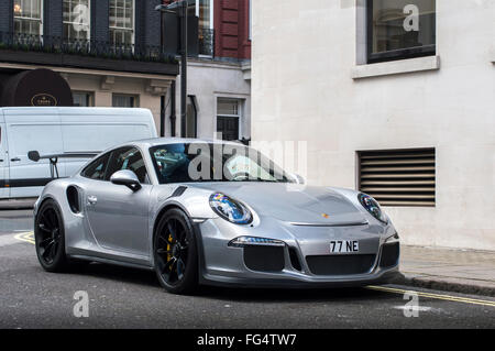 Porsche 911 GT3 RS in der Stadt Stockfoto