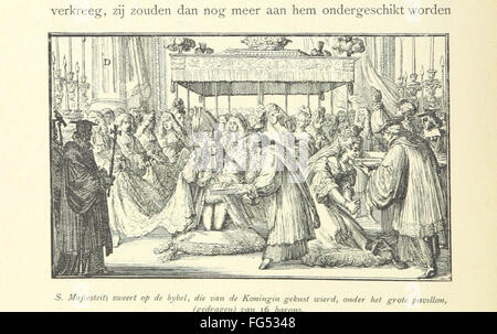 „Onze Gouden Eeuw“ ist eine illustrierte Darstellung des Goldenen Zeitalters der Niederländischen Republik, unter der Leitung von J. H. es beleuchtet den Wohlstand und die kulturellen Errungenschaften der Niederlande. Stockfoto