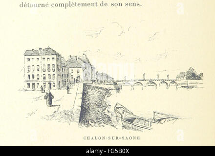 52 der "Les Fleuves de France. Le Rhône... Ouvrage Orné de 168 Dessins par A. Chapon " Stockfoto