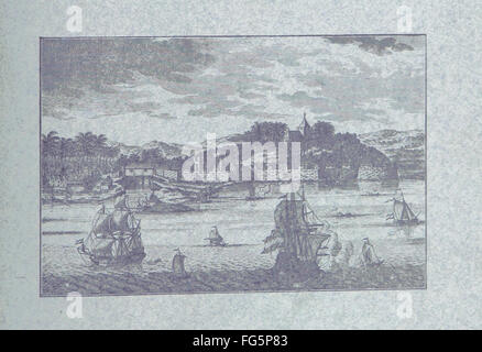 „Onze Gouden Eeuw“ (unser goldenes Zeitalter) erforscht die niederländische Republik während ihres Höhepunkts im 17. Jahrhundert mit Illustrationen, die von J.H. kuratiert wurden. Das Buch bietet eine detaillierte Darstellung des niederländischen Wohlstands und der kulturellen Errungenschaften. Stockfoto