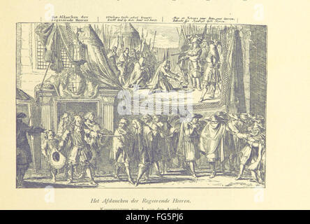 Onze Gouden Eeuw ist ein niederländischsprachiges Buch, das das Goldene Zeitalter der niederländischen Republik erforscht. Das Buch, das unter der Aufsicht von J. H. illustriert wurde, beleuchtet die kulturelle, künstlerische und wirtschaftliche Blüte des Landes im 17. Jahrhundert. Stockfoto