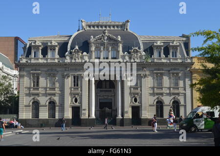 Der Correo Central (Hauptpost), in der Plaza de Armas, Santiago, Chile Stockfoto