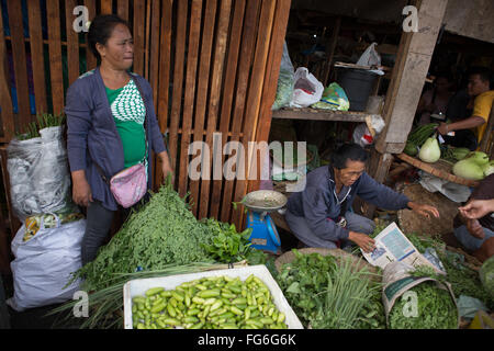 CO2-Markt befindet sich im Zentrum von Cebu City ist der größte Bauernmarkt in der Stadt. Stockfoto