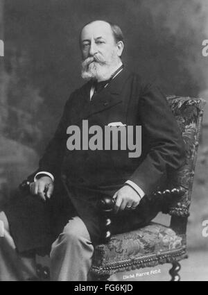 Charles Camille Saint-Saëns war ein französischer Komponist, Organist, Dirigent und pianist Stockfoto