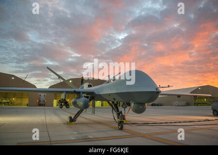 Drohne, militärische Drohne MQ-9 Reaper Stockfoto