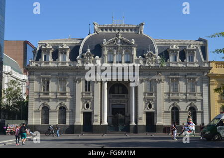 Der Correo Central (Hauptpost), in der Plaza de Armas, Santiago, Chile Stockfoto