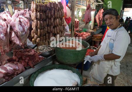 CO2-Markt befindet sich im Zentrum von Cebu City, Philippinen Stockfoto